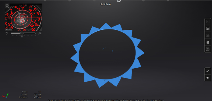 3D Scan of a reflective object