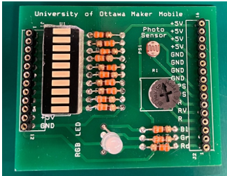Example of good soldering-front